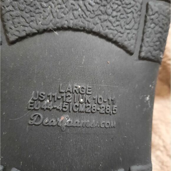 DEARFOAMS Wool Blend MENS SLIPPERS - Picture 9 of 13